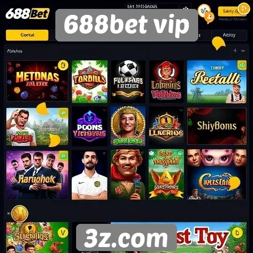 Avaliação das opções de jogos no 688bet vip